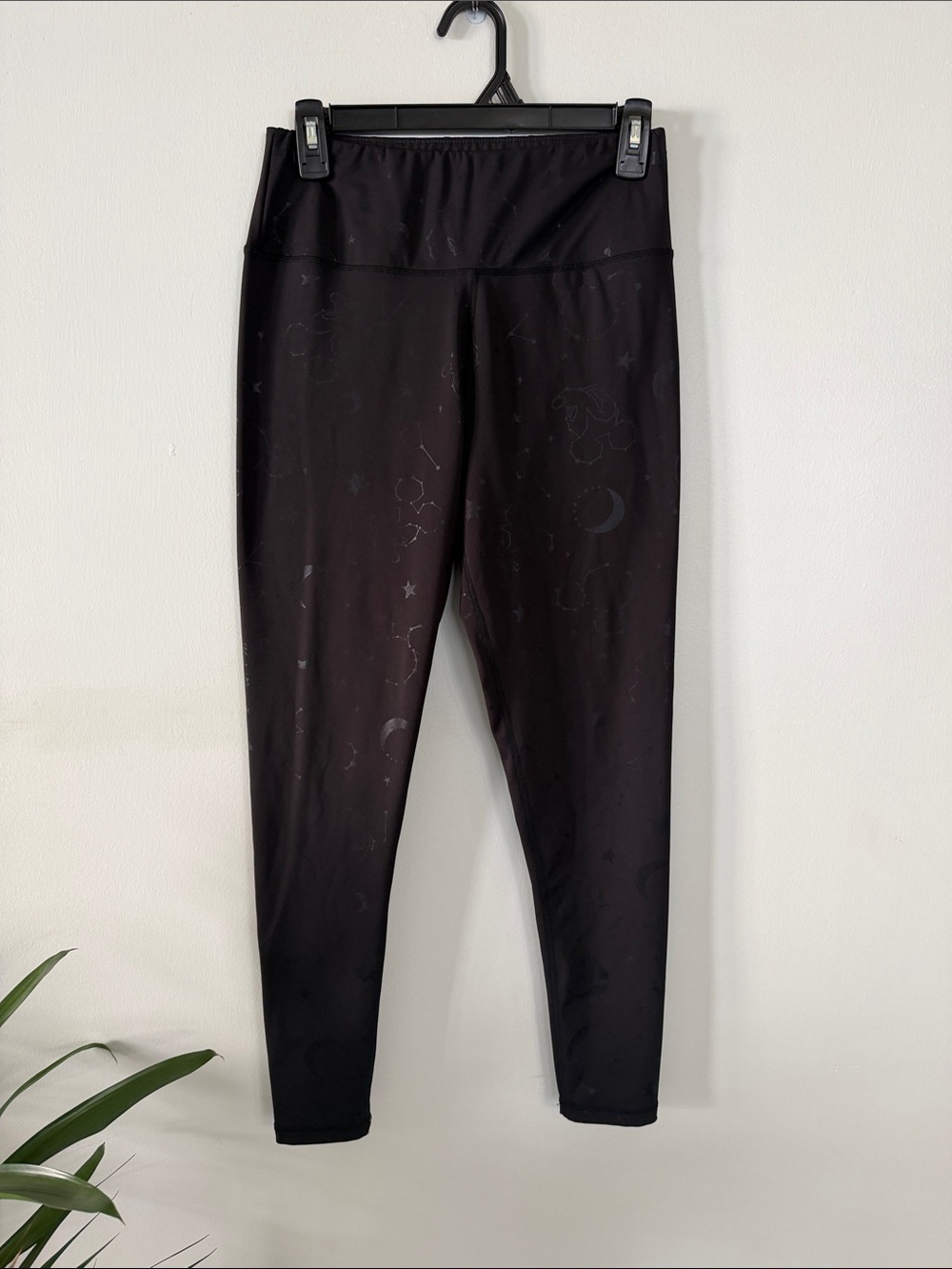 Disney Black Apparel Label with Shiny Mickey Print